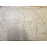COLLECTION OF THIRTY 1:2500 ORDNANCE SURVEY MAPS covering Cuckold's Pit & Whitehouse; Bradley