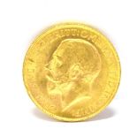 GREAT BRITAIN - GEORGE V (1910-1936), SOVEREIGN, 1928 Pretoria (SA) mint mark.