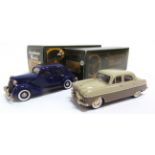 [WHITE METAL]. TWO 1/43 SCALE LANSDOWNE MODEL CARS comprising a No.LDM30, 1948 Ford V8 Pilot,