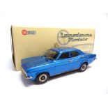 [WHITE METAL]. A 1/43 SCALE LANSDOWNE MODELS NO.LDM32A, 1972 VAUXHALL VX 4/90 Sapphire Starmist