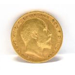 GREAT BRITAIN - EDWARD VII (1901-1910), HALF-SOVEREIGN, 1909