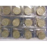 GREAT BRITAIN - ASSORTED HALF-SILVER COINS, 1920-46 comprising a George V (1910-1936) crown, 1935,
