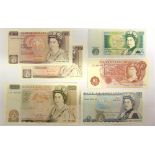 GREAT BRITAIN - ELIZABETH II (1952-), BANKNOTES a Somerset fifty pound note (A04 829929); a