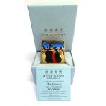 A HALCYON DAYS ENAMELS BOX 'THE WALTZERS', AFTER JACK VETTRIANO limited edition of 350, with