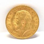 GREAT BRITAIN - GEORGE V (1910-1936), HALF-SOVEREIGN, 1912