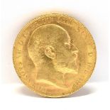 GREAT BRITAIN - EDWARD VII (1901-1910), SOVEREIGN, 1907