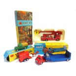 THREE CORGI DIECAST MODEL VEHICLES comprising a Major Toys No.1100, Bedford Carrimore Low-Loader,