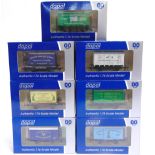 [OO GAUGE]. SEVEN ASSORTED SPECIAL COMMISSION LIMITED EDITION WAGONS BY DAPOL comprising a box