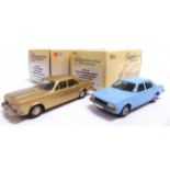 [WHITE METAL]. TWO 1/43 SCALE LANSDOWNE MODEL CARS comprising a No.LDM109, 1966 Ford Zodiac Mk IV