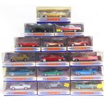 FIFTEEN 1/43 SCALE MATCHBOX 'DINKY COLLECTION' DIECAST MODEL CARS each mint or near mint and boxed.