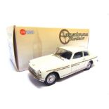 [WHITE METAL]. A 1/43 SCALE LANSDOWNE MODELS NO.LDM95, 1965 BRISTOL 408 white, mint, boxed.