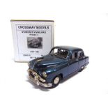 [WHITE METAL]. A 1/43 SCALE CROSSWAY MODELS NO.CMM09, STANDARD VANGUARD PHASE 2 SALOON metallic