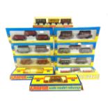 [OO GAUGE]. TEN ASSORTED GRAHAM FARISH WAGON PACKS each boxed, (total of twenty-five wagons).