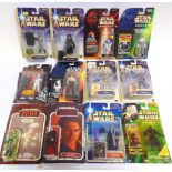 STARS WARS - NINETEEN ASSORTED ACTION FIGURES each in unopened packaging; together with an