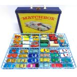 FORTY-EIGHT MATCHBOX 1-75 SERIES DIECAST MODEL VEHICLES circa 1960s-early 1970s, regular and