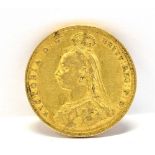 GREAT BRITAIN - VICTORIA (1837-1901), SOVEREIGN, 1887 Jubilee bust.