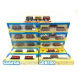 [OO GAUGE]. ELEVEN ASSORTED GRAHAM FARISH WAGON PACKS each boxed, (one box lacking acetate window;