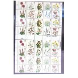 STAMPS - GREAT BRITAIN, ASSORTED MINT 1ST CLASS SHEETS & BLOCKS some including gutters, (total