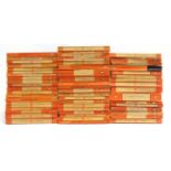[MISCELLANEOUS] Fifty-eight Penguin paperbacks, all with orange covers.