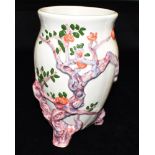 A CLARICE CLIFF NEWPORT POTTERY VASE in the Indian Tree pattern, 18cm high Condition Report : good