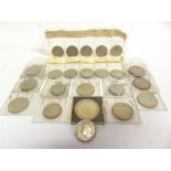 COINS - GREAT BRITAIN, ASSORTED HALF-SILVER COINS, 1920-46 comprising a George V (1910-1936)