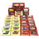 THIRTY-ONE MATCHBOX MODELS OF YESTERYEAR each mint or near mint and boxed, in a mix of straw and