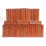 [MISCELLANEOUS]. BINDINGS Zola, Emile. Works of, forty-two volumes, Bibliotheque-Charpentier, Paris,