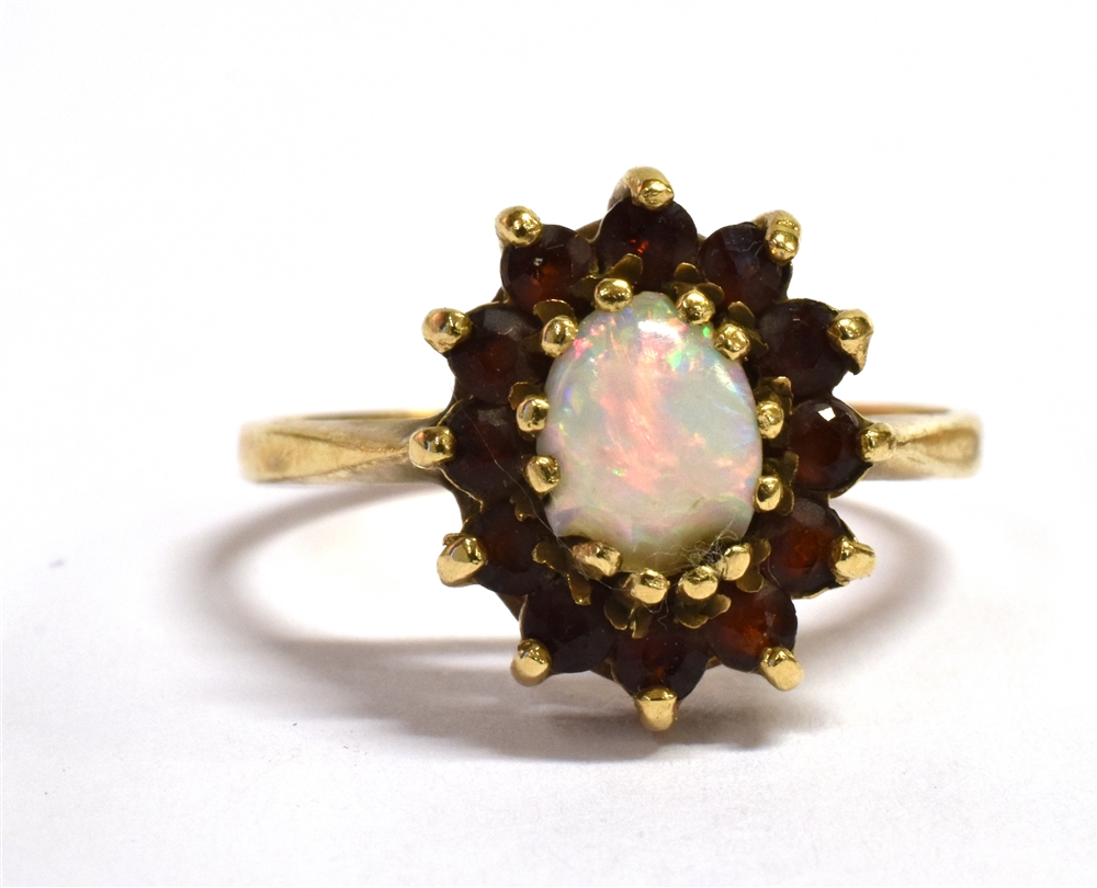 A 9CT GOLD RUBY SET RING With the central ruby shaped as a heart and the ring shoulders of open work - Image 2 of 4