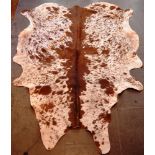 A LONGHORN COW HIDE approximately 160cm x 192cm