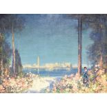 TOM (THOMAS EDWIN) MOSTYN (1864-1930) View of Venice Oil on canvas Signed lower left 50cm x 68cm