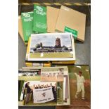 A COLLECTION OF CRICKET PHOTOGRAPHS The photographs are unframed and in various sizes, with pictures