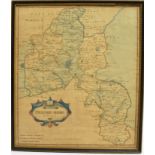 [MAP]. OXFORDSHIRE Morden, Robert (c.1650-1703), 'Oxford Shire', engraved county map, hand-
