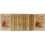 [SPORTING]. FUR, FEATHER & FIN SERIES Twelve titles, comprising The Partridge, Longmans, Green &