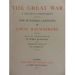 [HISTORY]. THE GREAT WAR Raemaekers, Louis. The Great War, A Neutral's Indictment, limited edition