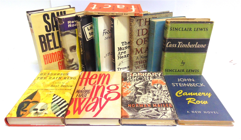 [MODERN FIRST EDITIONS] Steinbeck, John. Cannery Row, first edition, Heinemann, London, 1945, - Image 2 of 2