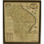 [MAP]. LINCOLNSHIRE Blome, Richard (English, 1635-1705), 'A Mapp of ye County of Lincolne, with