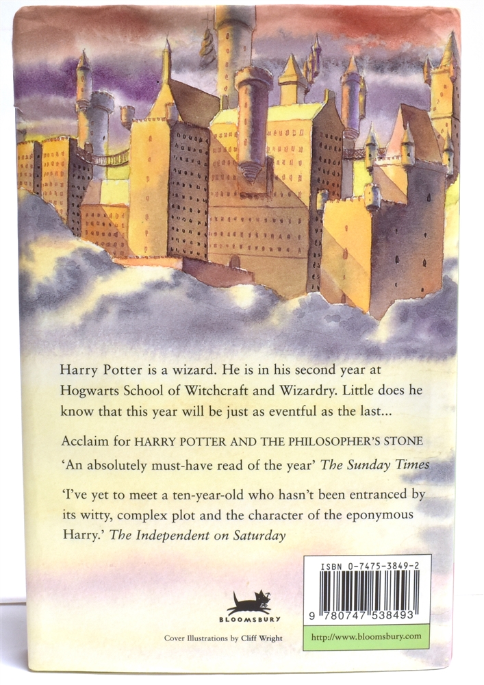 [CHILDRENS] Rowling, J.K. Harry Potter and the Chamber of Secrets, first edition, Bloomsbury, - Image 6 of 12