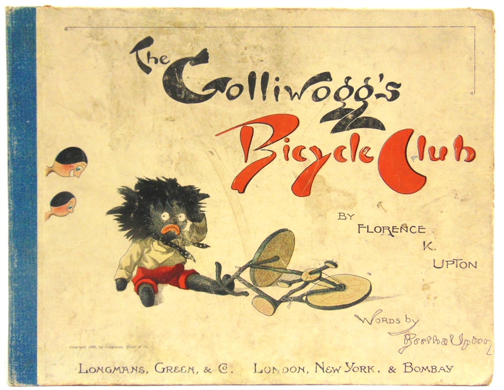 [CHILDRENS] Upton, Florence K. & Bertha. The Golliwogg's Bicycle Club, Longmans, Green & Co.,