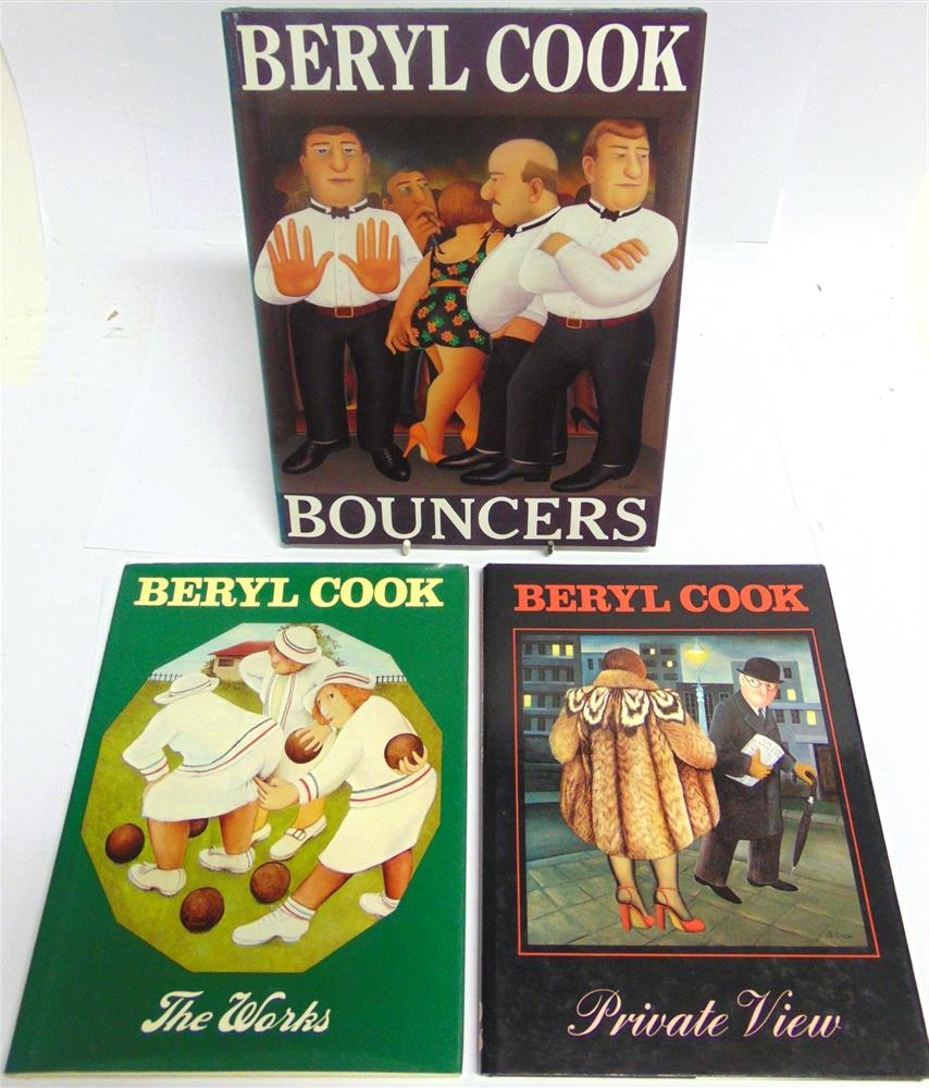 [ART] Cook, Beryl. The Works, first edition, Murray / Gallery Five, London, 1978, boards, dustjacket