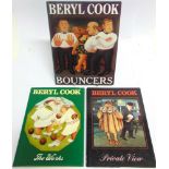 [ART] Cook, Beryl. The Works, first edition, Murray / Gallery Five, London, 1978, boards, dustjacket