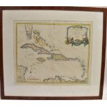 [MAP]. WEST INDIES Vaugondy, Gilles & Didier Robert de (French, 1688-1766 & c.1723-1786), 'Partie de