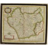 [MAP]. LEICESTERSHIRE Morden, Robert (English, c.1650-1703), 'Leicester Shire', engraved county map,