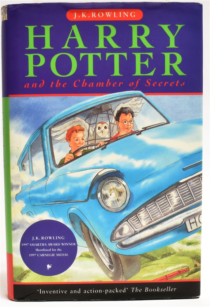 [CHILDRENS] Rowling, J.K. Harry Potter and the Chamber of Secrets, first edition, Bloomsbury,