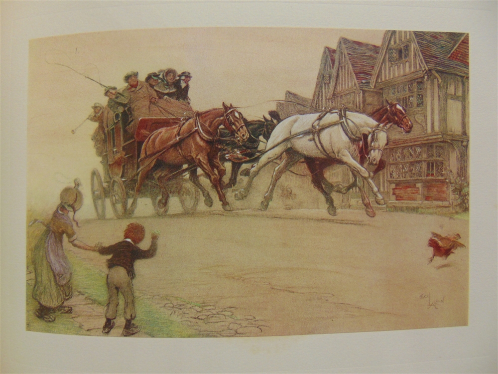 [MISCELLANEOUS]. ILLUSTRATED Aldin, Cecil. The Romance of the Road, limited edition 19/200, SIGNED - Image 3 of 3