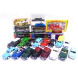 TWENTY-FIVE ASSORTED DIECAST MODEL VEHICLES including a Corgi No.160, Hesketh 308 Formula 1 Racing