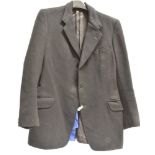 A BLACK THRESHERS & GRENRY SUIT together with a waistcoat
