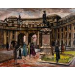 FREDERICK [FERDINAND] GRAY Admiralty Arch, as viewed from Buckingham Palace Oil on canvas Unsigned