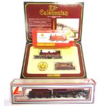 [OO GAUGE]. THREE L.M.S. LOCOMOTIVES comprising a Hornby No.R763, L.M.S. Caledonian Single 4-2-2