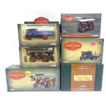 SIX CORGI VINTAGE GLORY & OTHER DIECAST MODEL VEHICLES each mint or near mint and boxed.