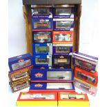 [OO GAUGE]. TWENTY-TWO ASSORTED WAGONS by Bachmann (8), Hornby (4), and Dapol (7), each boxed.